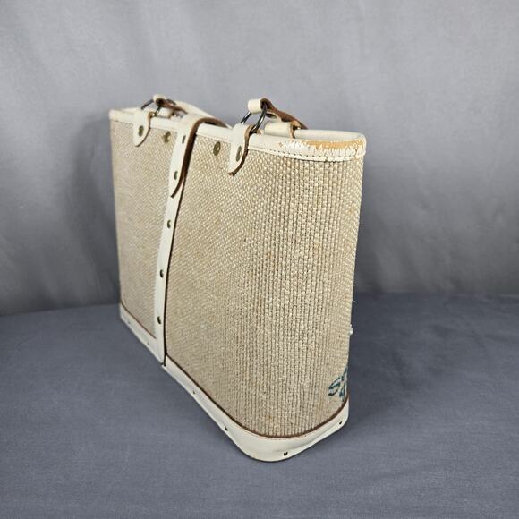 1966 Enid Collins Texas Sea Garden Jeweled Bag Vintage Tote Purse Fish Coastal - Picture 6 of 14